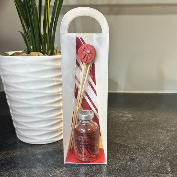 Pier 1 Imports Other - NEW Pier 1‎ Import Peppermint Creme Diffuser Oil .95 oz & Reeds DISCONTINUED